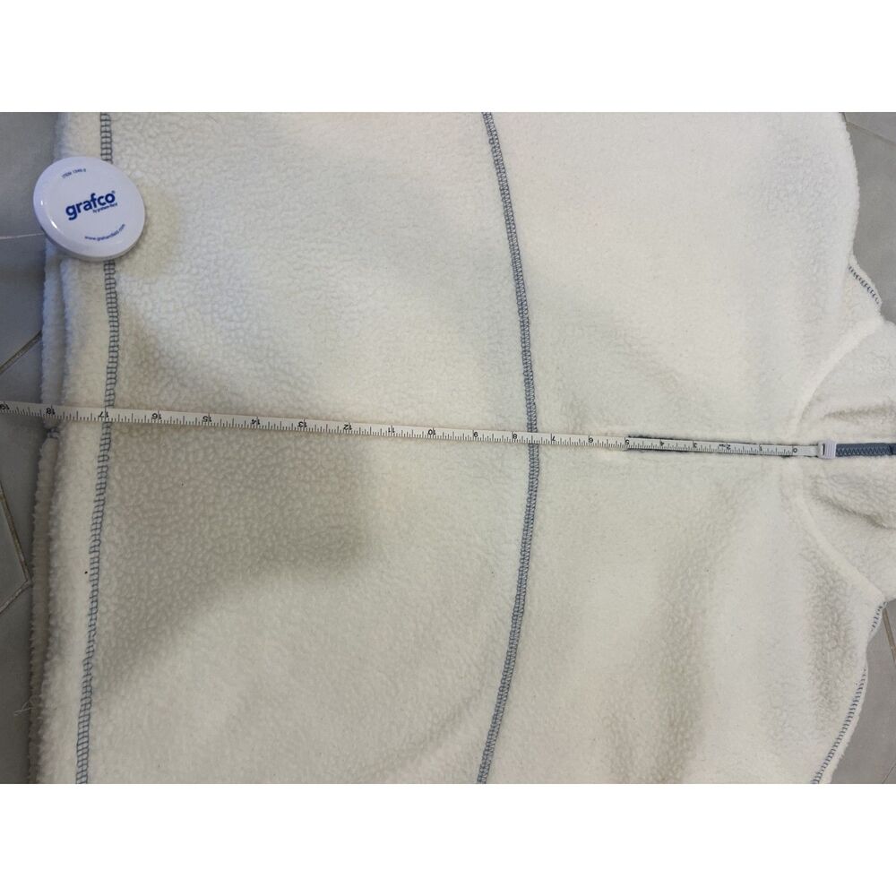Thread & Supply Cropped Half Zip Fleece Pullover Women's Size S - Picture 5 of 7